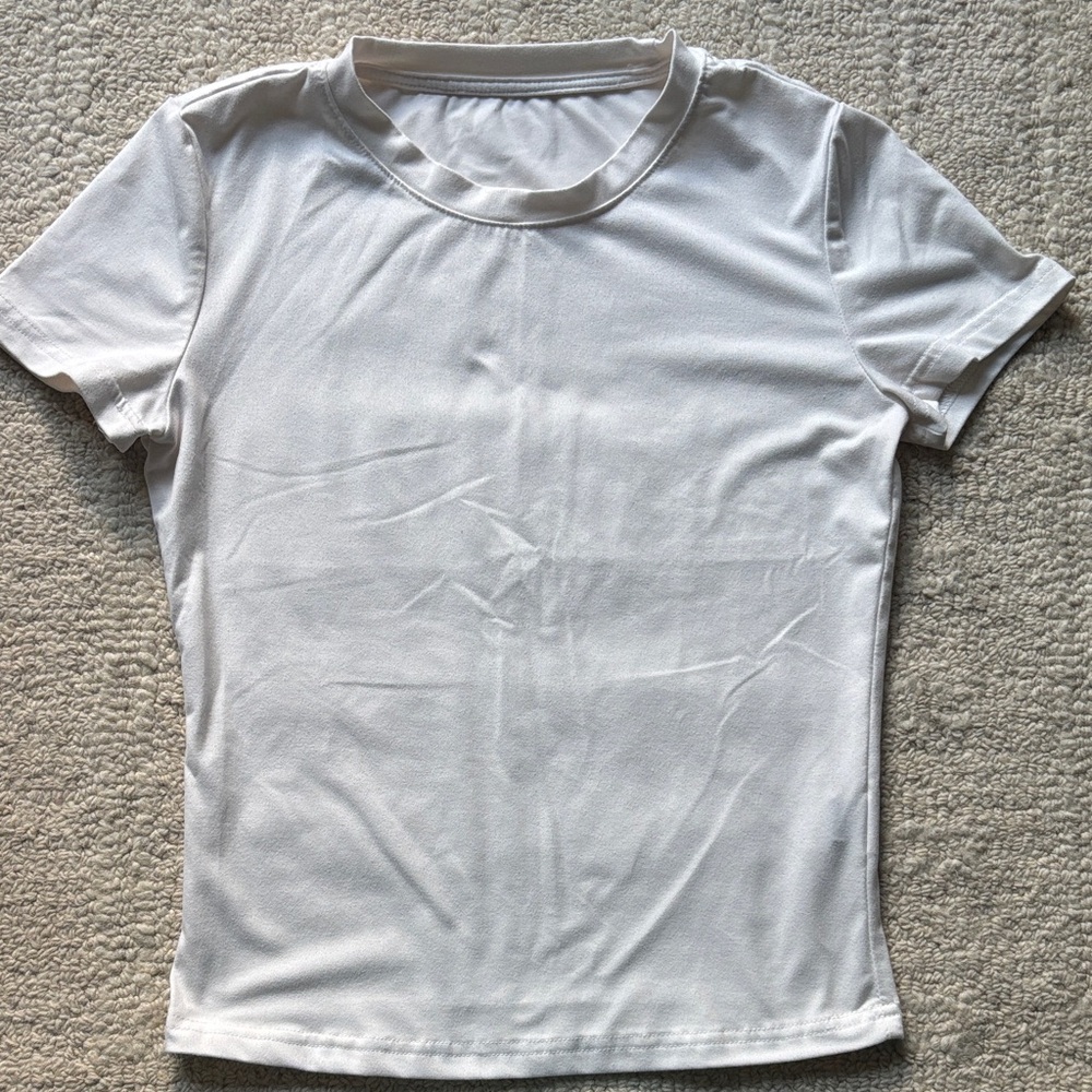 Classic White Crewneck Tee